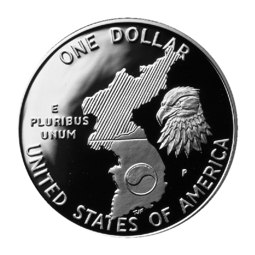 1 Dollar (Korean War) reverse
