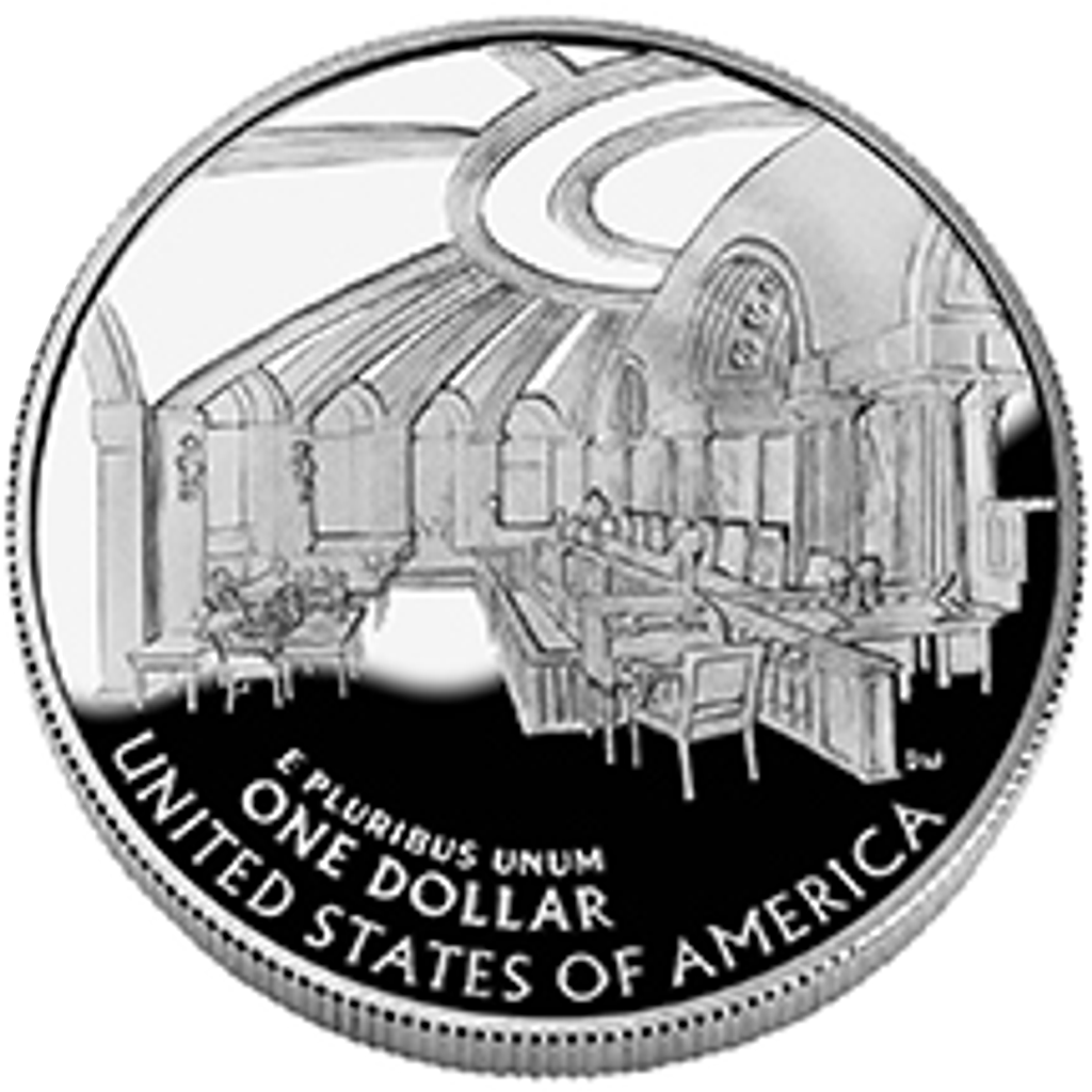 1 Dollar (Chief Justice John Marshall) reverse
