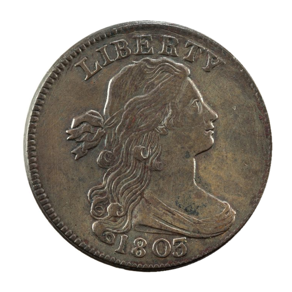 1 Cent "Draped Bust Cent" obverse