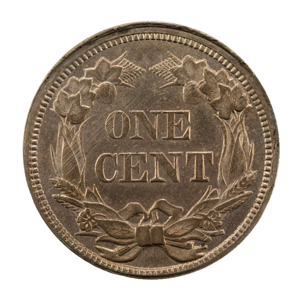 1 Cent "Flying Eagle Cent" reverse