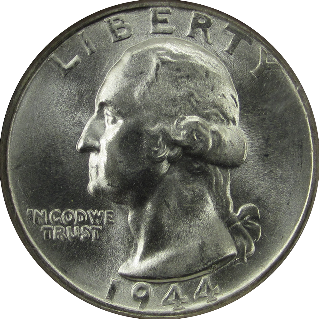 ¼ Dollar "Washington Silver Quarter" obverse