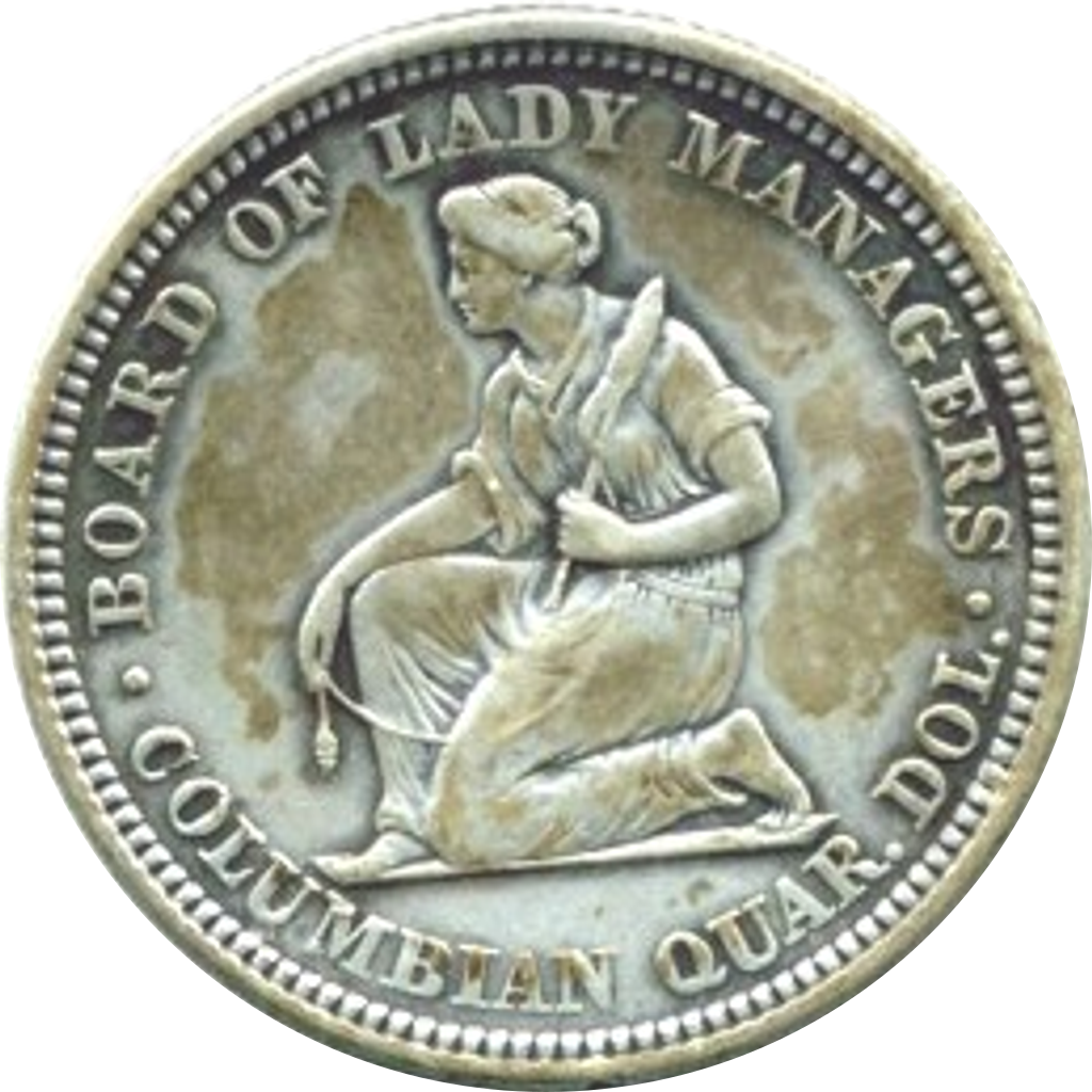 ¼ Dollar "Isabella Quarter" reverse