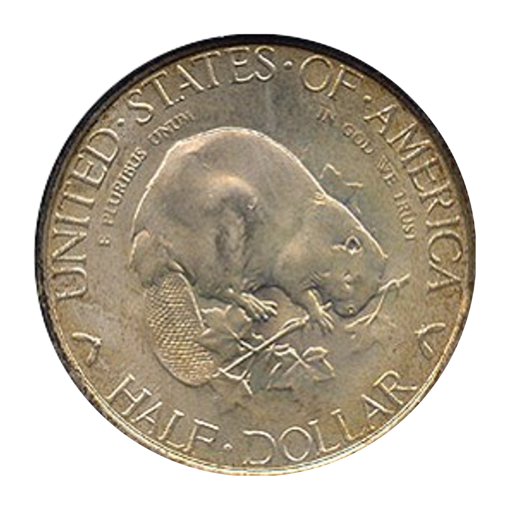 ½ Dollar (Albany, New York Charter) reverse