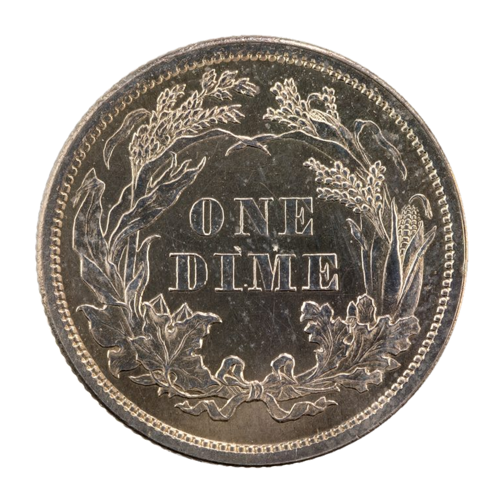1 Dime "Seated Liberty Dime" reverse