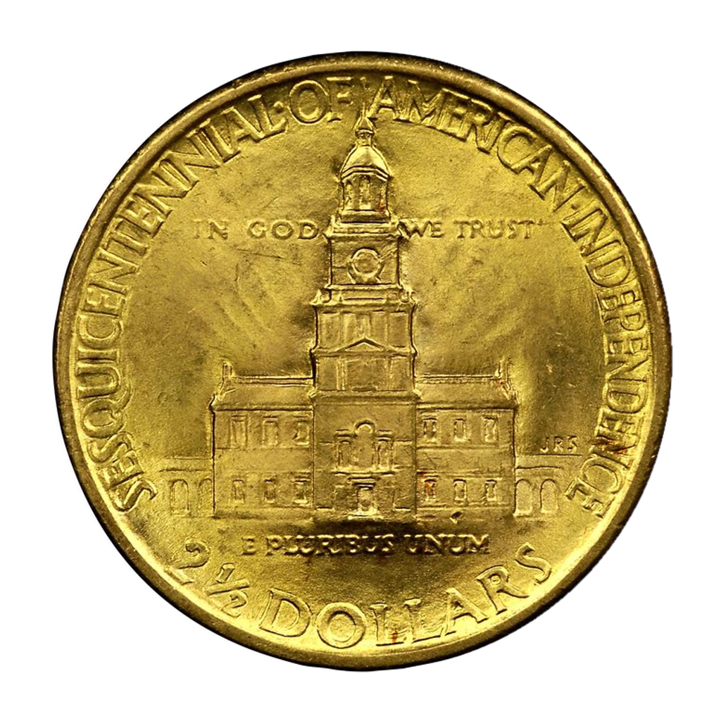 2½ Dollars (Independence) reverse
