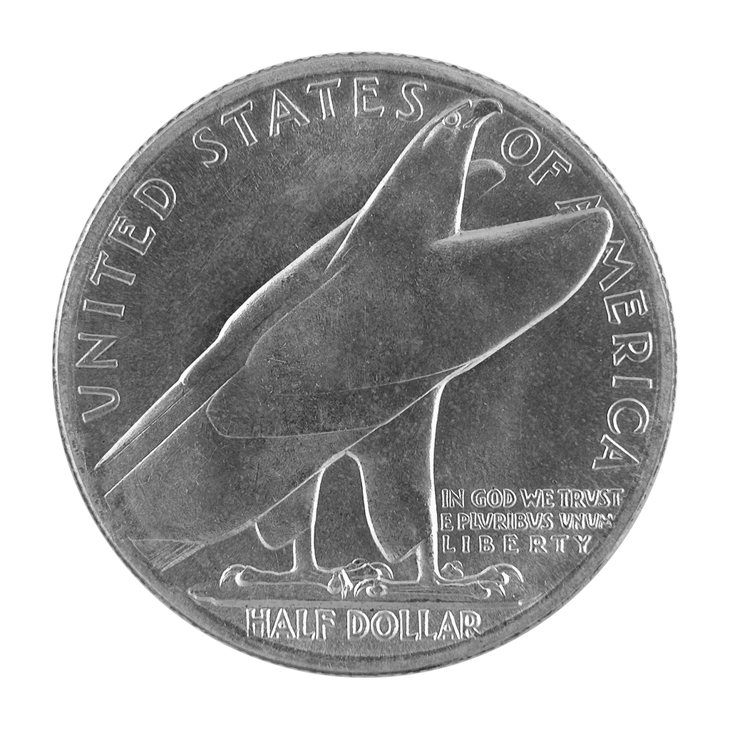 ½ Dollar (Bridgeport) reverse
