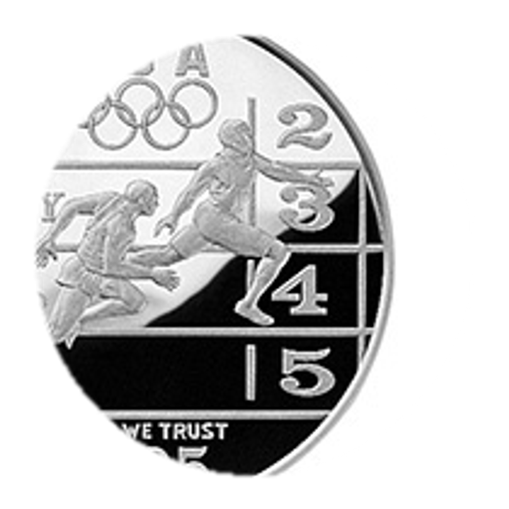 1 Dollar (Atlanta Olympics - Track and Field) reverse