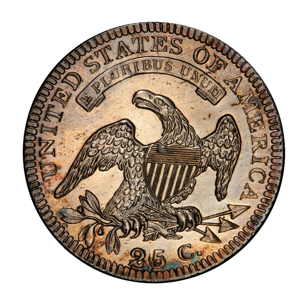 25 Cents "Liberty Cap Quarter" reverse