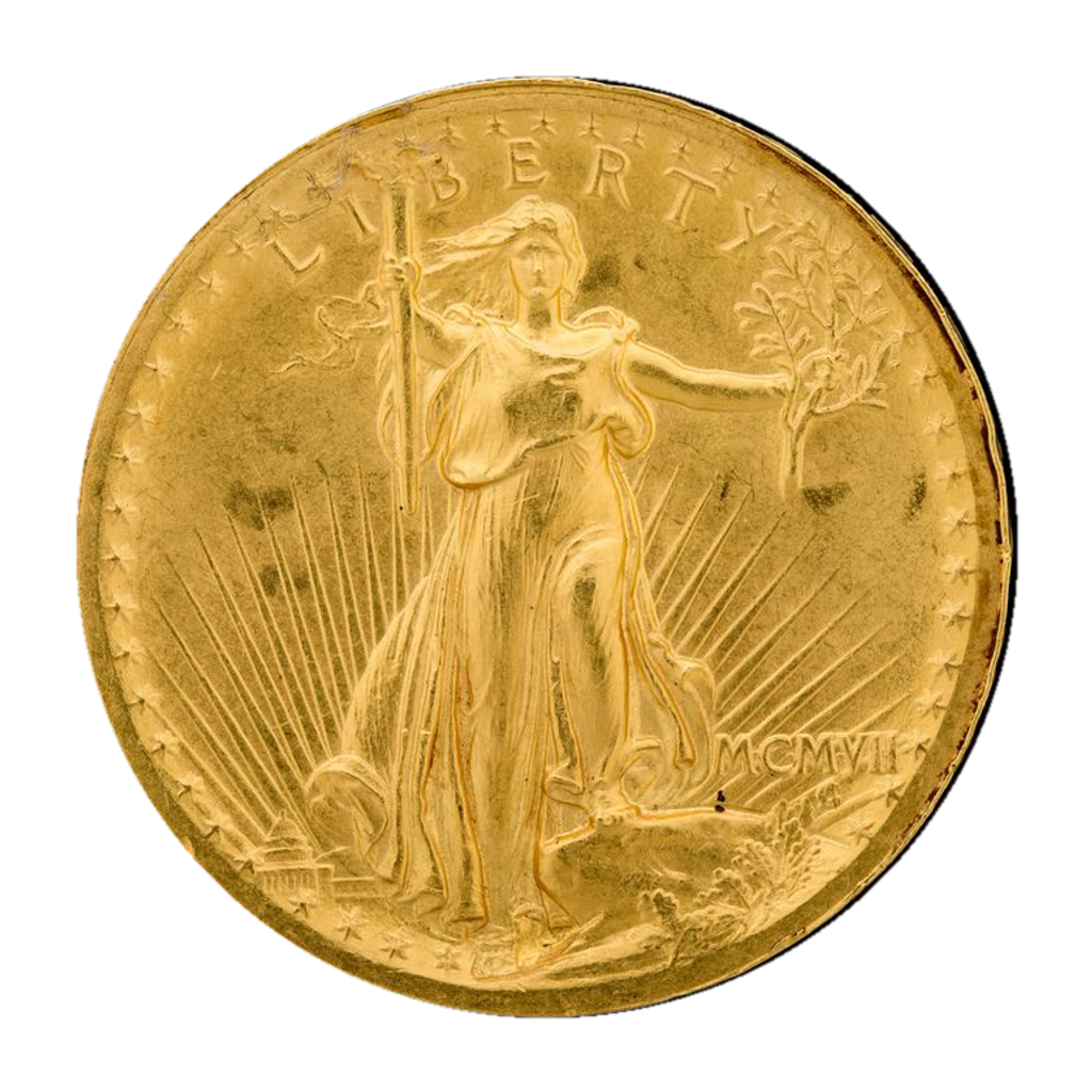 20 Dollars "Saint-Gaudens;" obverse